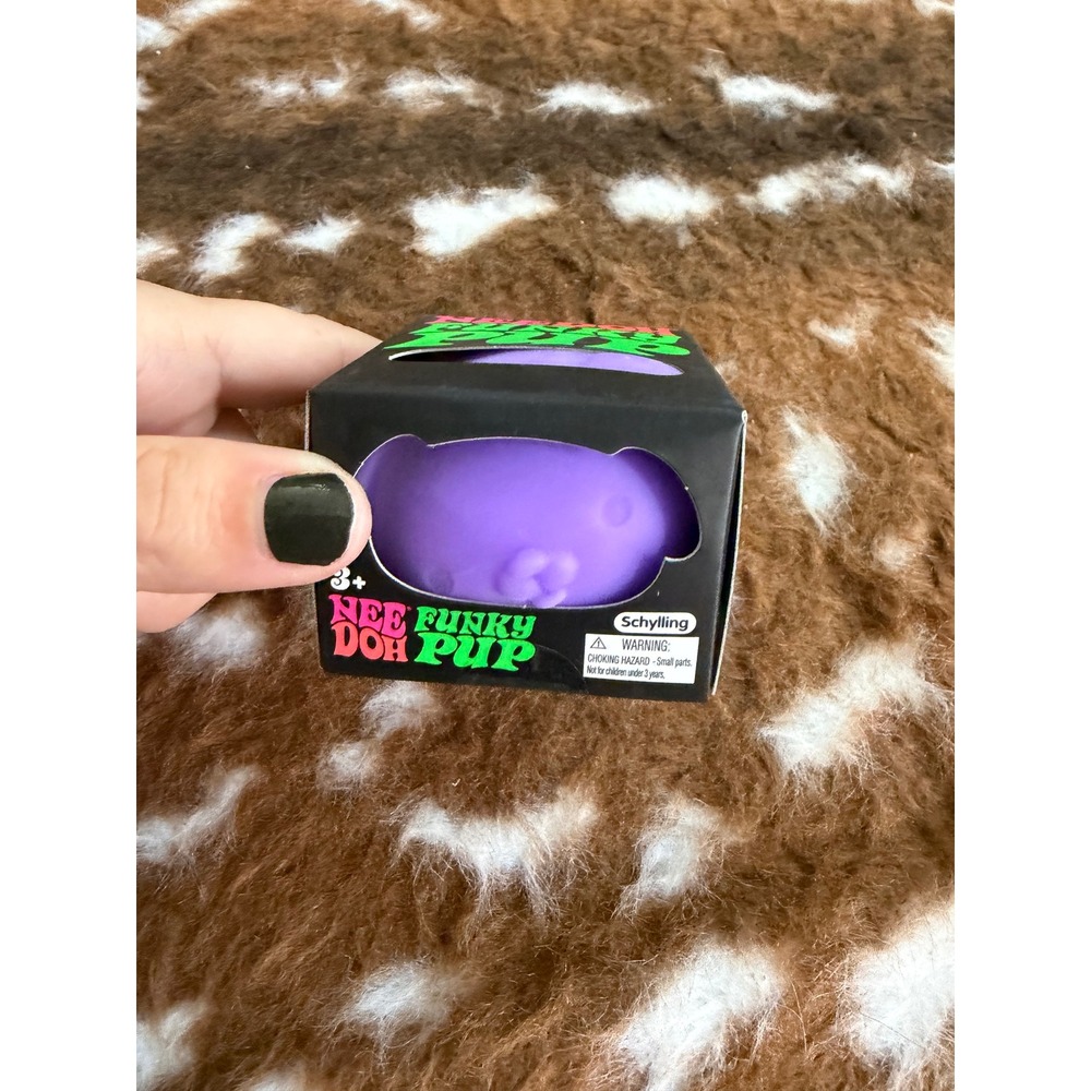 Needoh funky pup purple